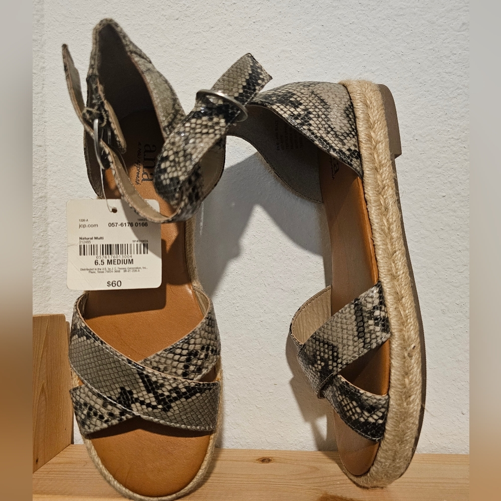 ANA sandals new with tags